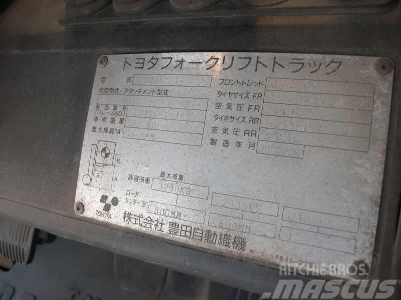 Toyota 7 FDJ 35 Diesel heftrucks