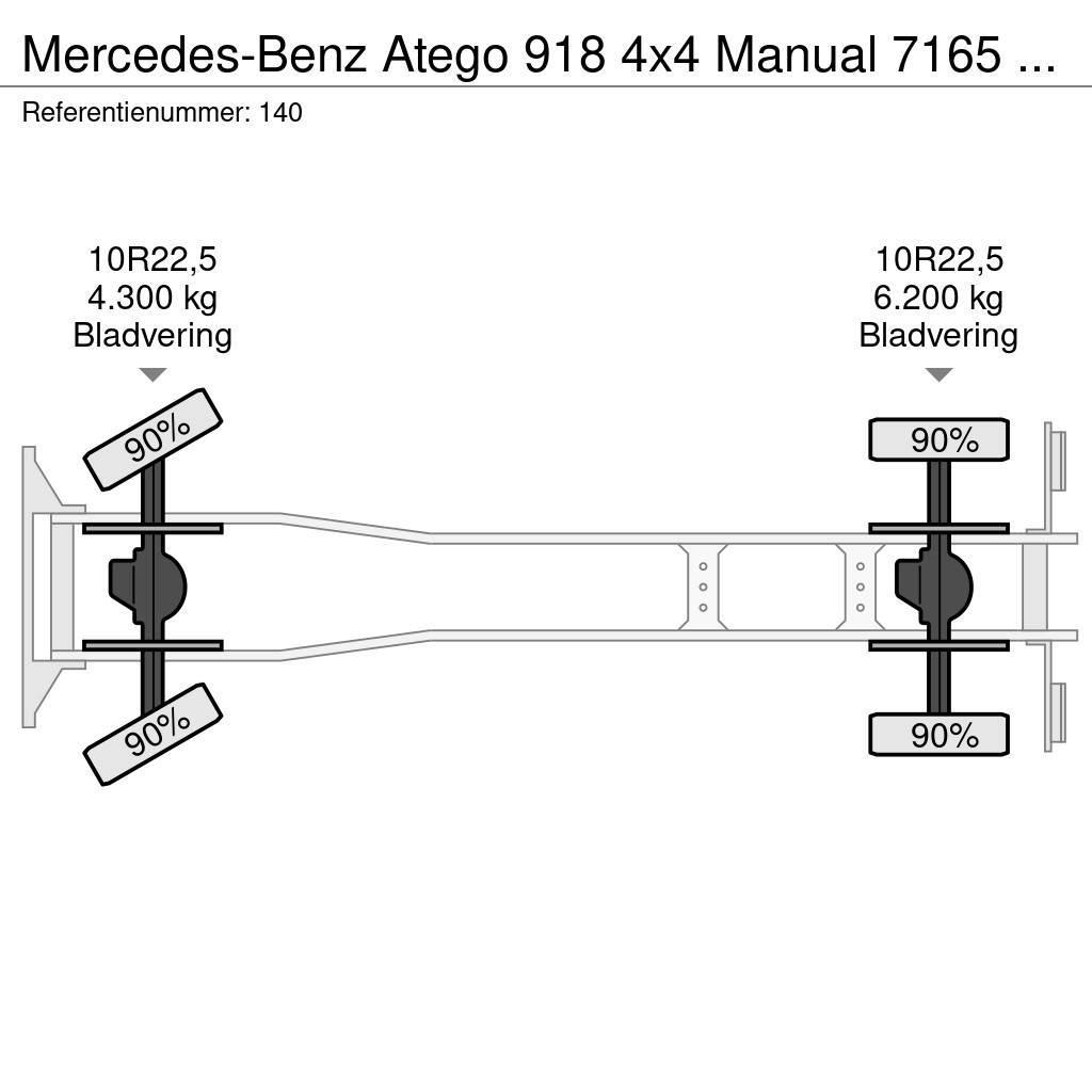 Mercedes-Benz Atego 918 4x4 Manual 7165 KM Generator Firetruck C Anders
