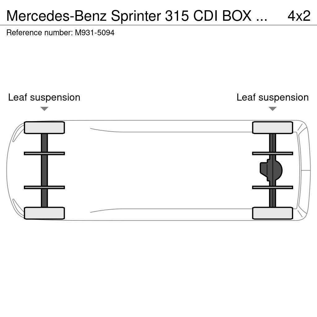 Mercedes-Benz Sprinter 315 CDI BOX L=4380 mm Anders