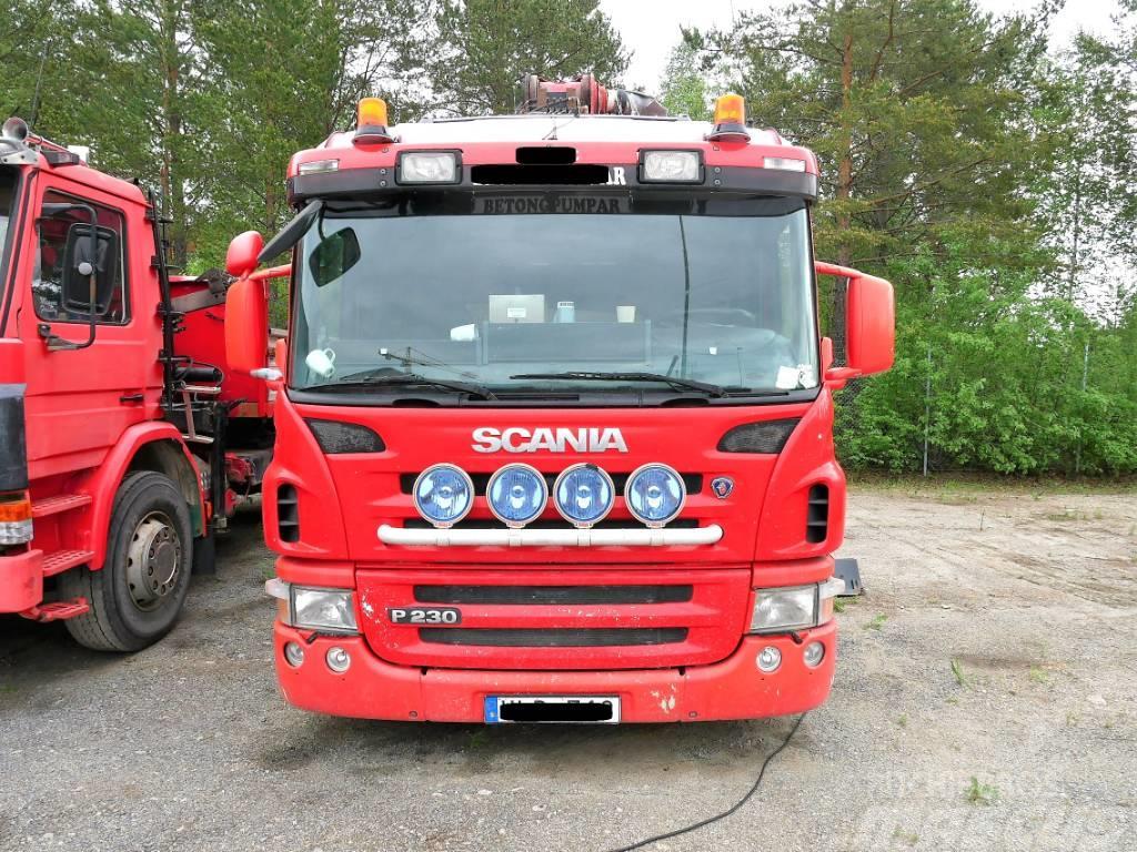Scania P230 4x2 4x2 Betonpomptrucks