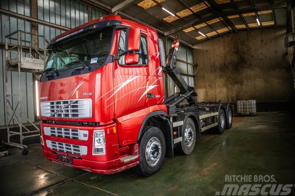 Volvo FH12.380-8X2- HIAB-170.000 KM Containerchassis