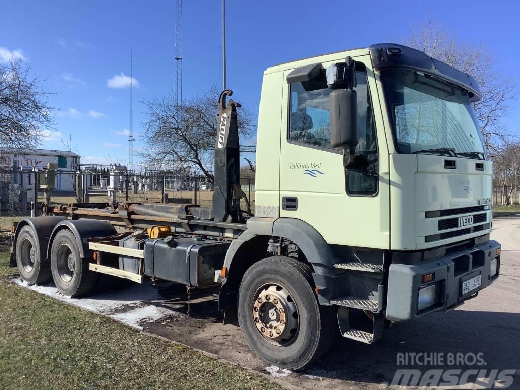 Iveco EUROTRAKKER MP 260E35 H Vrachtwagen met containersysteem