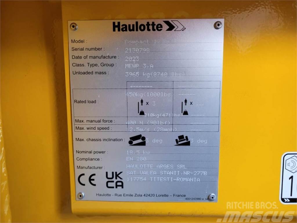 Haulotte COMPACT 12DX Valid Inspection, *Guarantee! Diesel, Schaarhoogwerkers