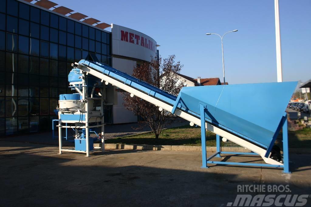 Metalika MBT-500V Concrete mixing plant (Compact) Menginstallaties