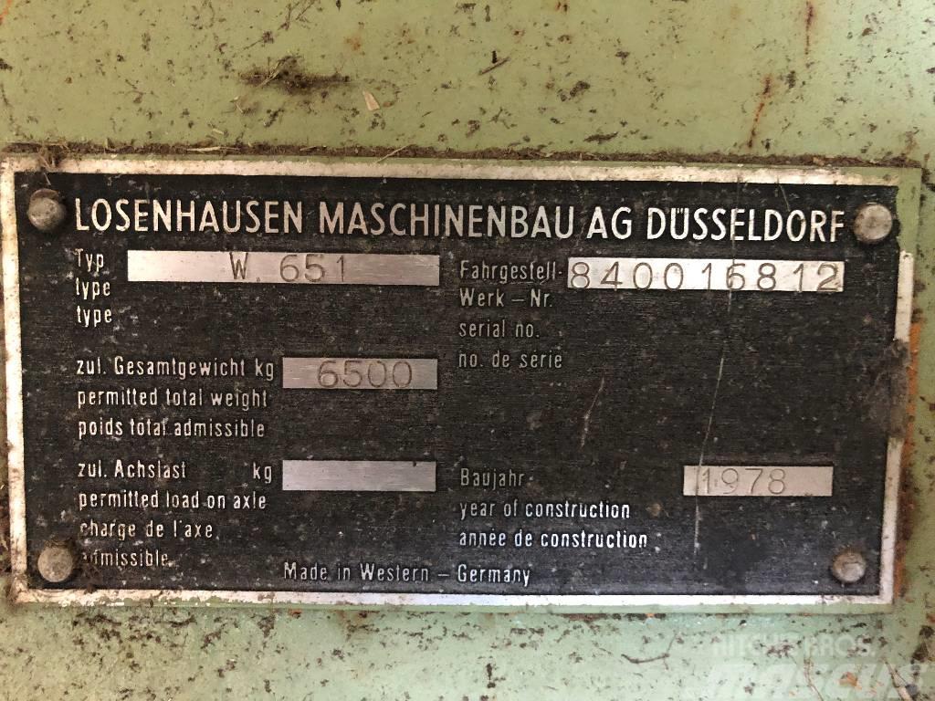 Losenhausen W 651 Grondverdichtingsmachines