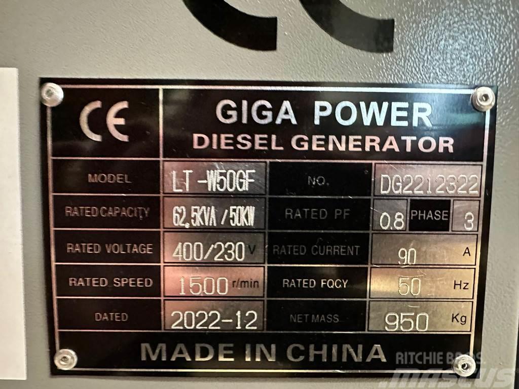  Giga power LT-W50GF 62.5KVA silent set Overige generatoren