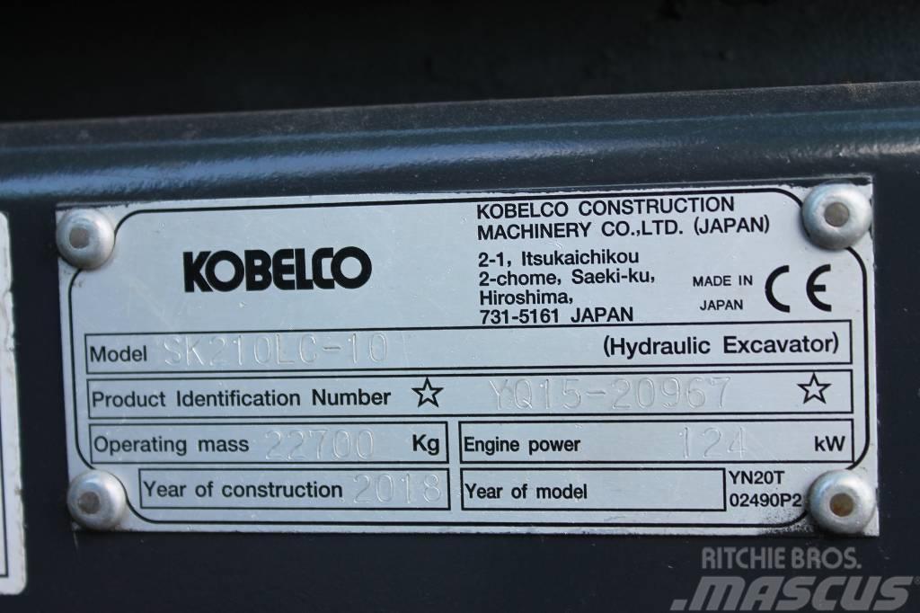 Kobelco SK210SRLC-10 Rupsgraafmachines