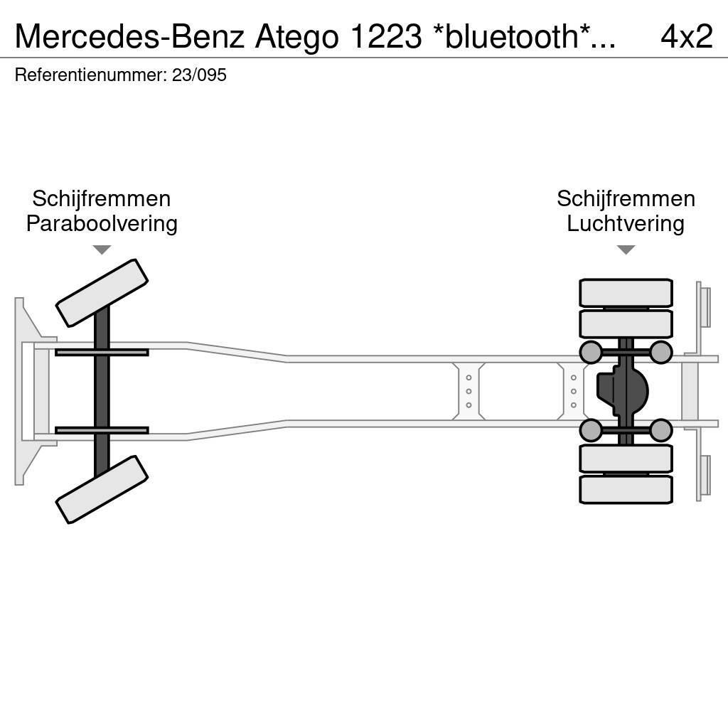 Mercedes-Benz Atego 1223 *bluetooth*Luchtvering achteras verstel Vrachtwagen met containersysteem