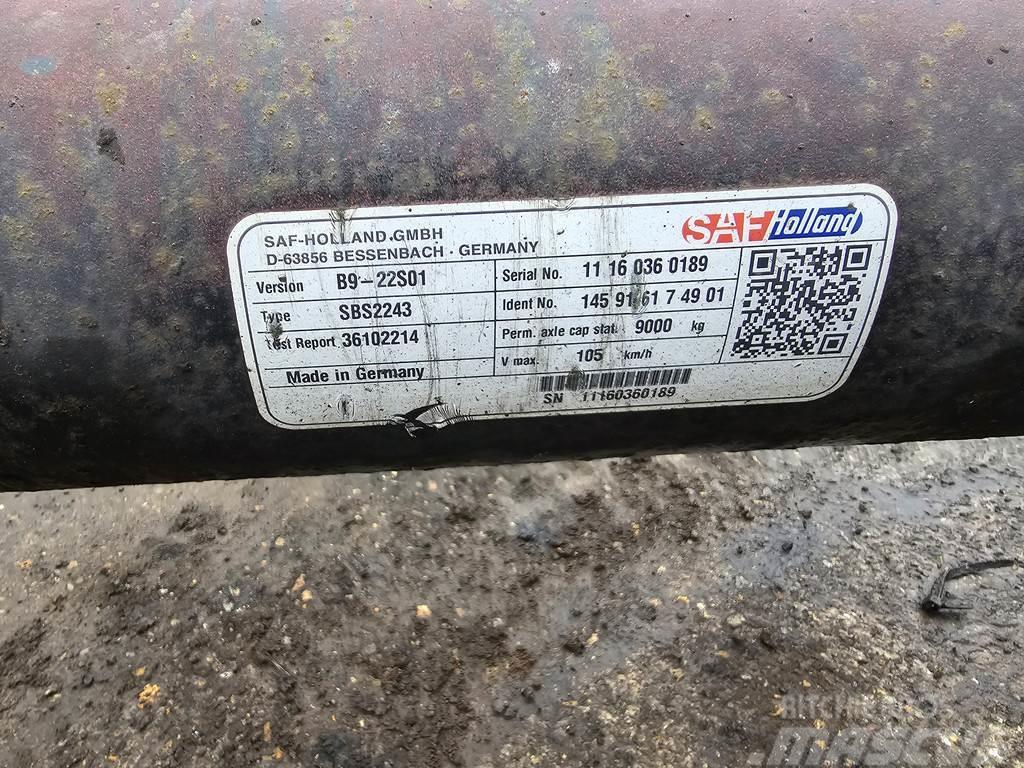 SAF SBS2243|trailer axle disc|single tire Assen