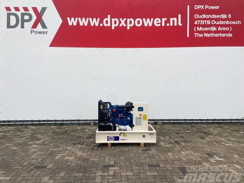 FG Wilson P22-1 - 22 kVA Open Genset - DPX-16002-O Diesel generatoren