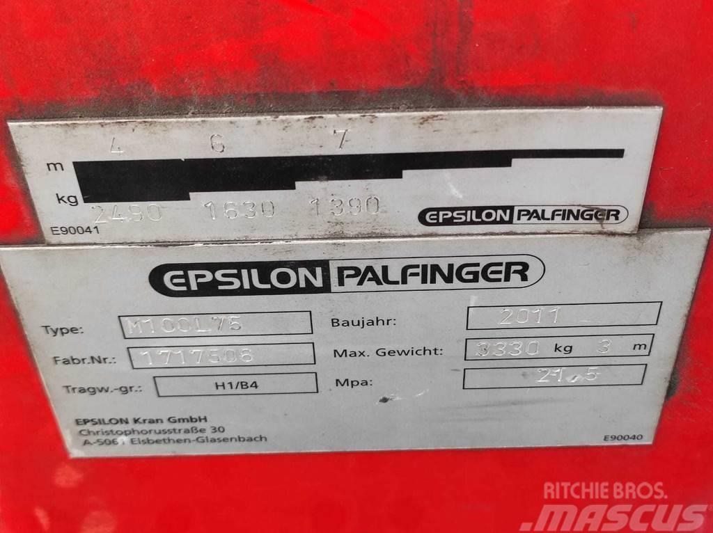 Palfinger EPSILON M100L75 Laadkranen