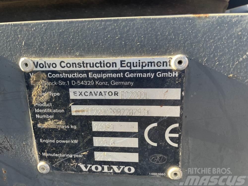 Volvo EC220DL Rupsgraafmachines