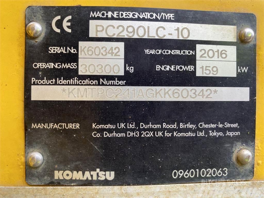 Komatsu PC290LC-10 Rupsgraafmachines