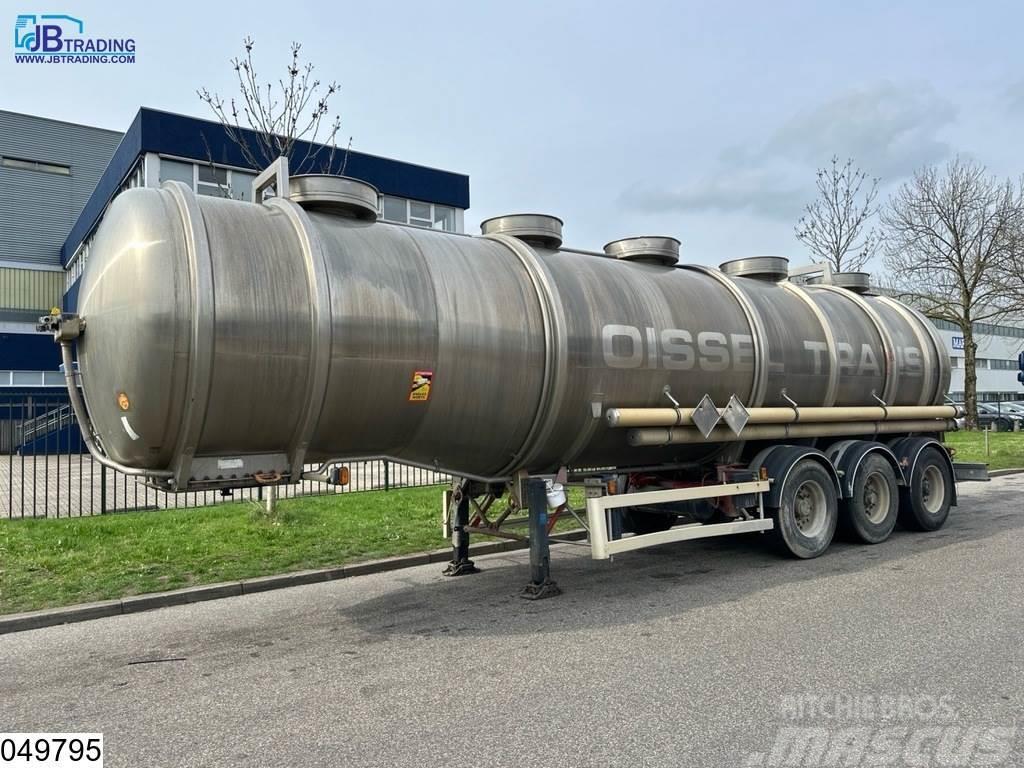 Magyar Chemie 37500 Liter RVS Tank, 1 Compartment Tankopleggers