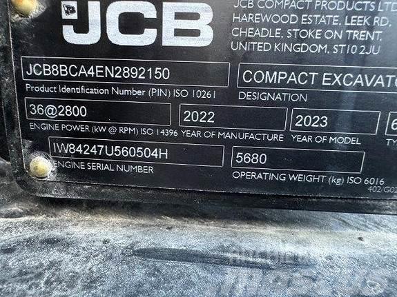 JCB 60C-2 Minigraafmachines < 7t