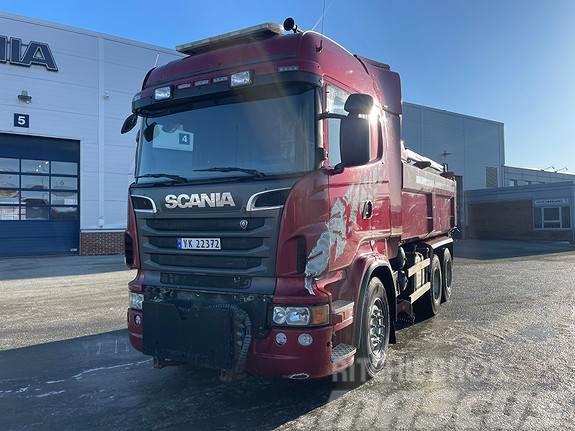 Scania R560CB6x2HSA, Istrail dumper, brøyteutstyr inkl. m Kipper