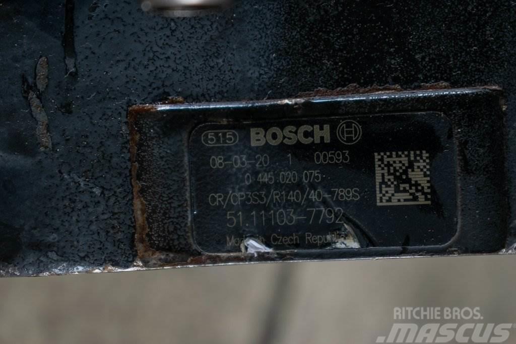 Bosch ΑΝΤΛΙΑ ΠΕΤΡΕΛΑΙΟΥ ΥΨΗΛΗΣ ΠΙΕΣΗΣ MAN TGX Overige componenten