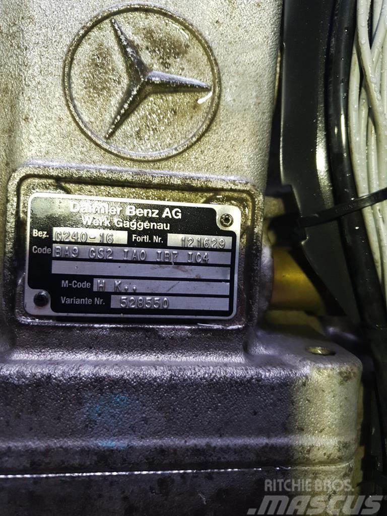 Mercedes-Benz ACTROS MP I G 240 - 16 ΜΕ INTARDER 115, ΗΛΕΚΤΡΟΝΙΚ Versnellingsbakken
