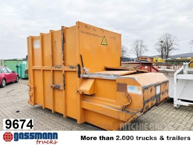  Andere Presscontainer HSC 10 AK, ca. 10m³ Speciale containers