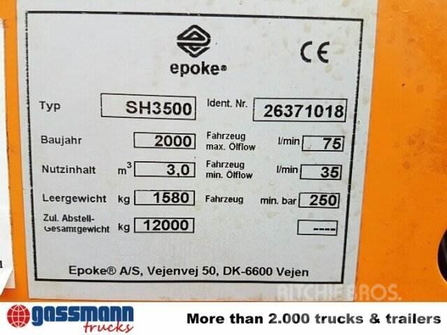 Epoke Salzstreuer SH 3500 mit Hydraulikantrieb Overige accessoires voor tractoren