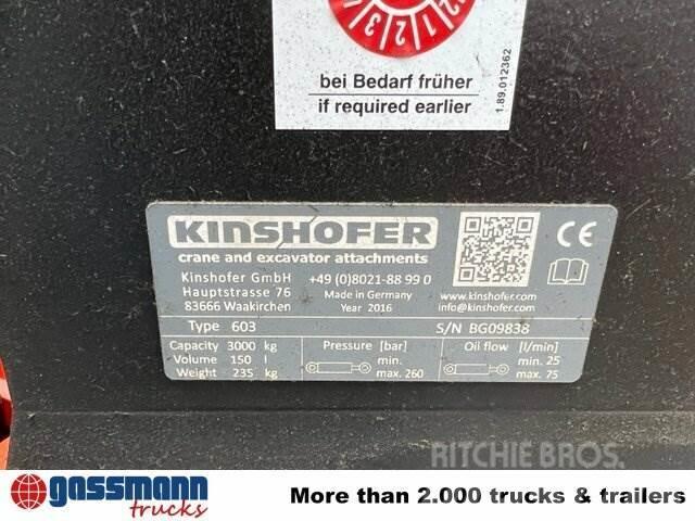 Kinshofer KM 603-150 Vlakke laadvloer met kraan