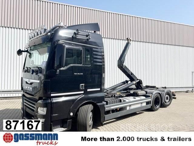 MAN TGX 26.510 6X2-4 LL, Intarder, Lenk-/Liftachse, Vrachtwagen met containersysteem