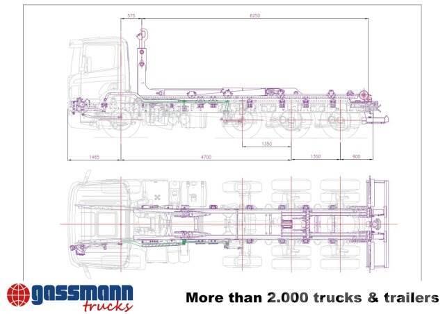 Titan 20-60-S Abrollanlage Vrachtwagen met containersysteem