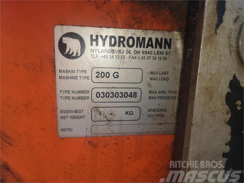 Hydromann 200 G valseudlægger Zand- en zoutstrooimachines