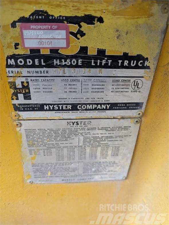 Hyster H150E Diesel heftrucks