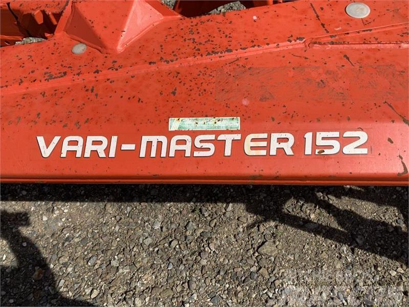 Kuhn Vari-Master 152 6-furet. Stort 760 hydr. landhjul Wentelploegen