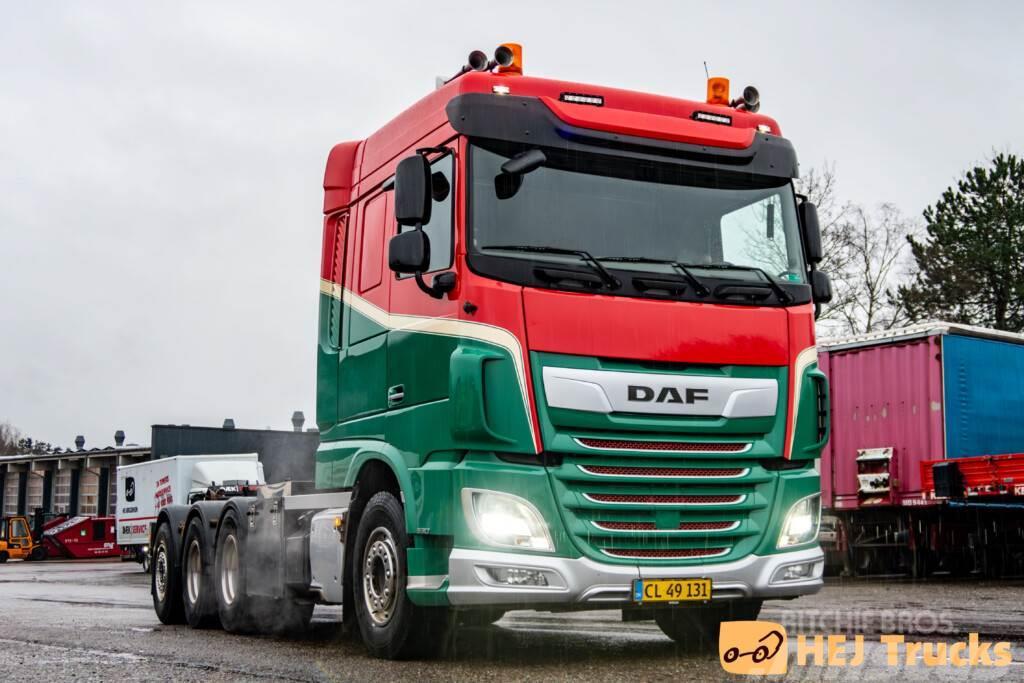 DAF XF 530 8x4/4 m. Kroghejs Vrachtwagen met containersysteem
