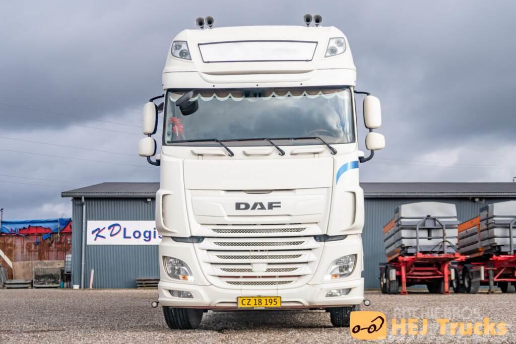 DAF XF 530 FAK SSC 8x2/4 m. Kroghejs + Kel-Berg overfø Vrachtwagen met containersysteem