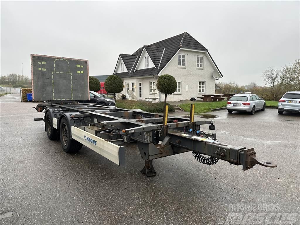 Krone Veksellads kærre Containerchassis