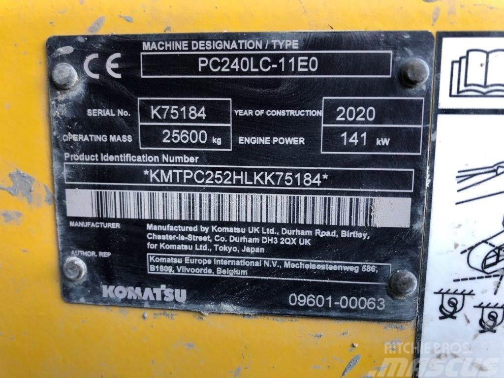 Komatsu PC240LC-11E0 Diesel heftrucks