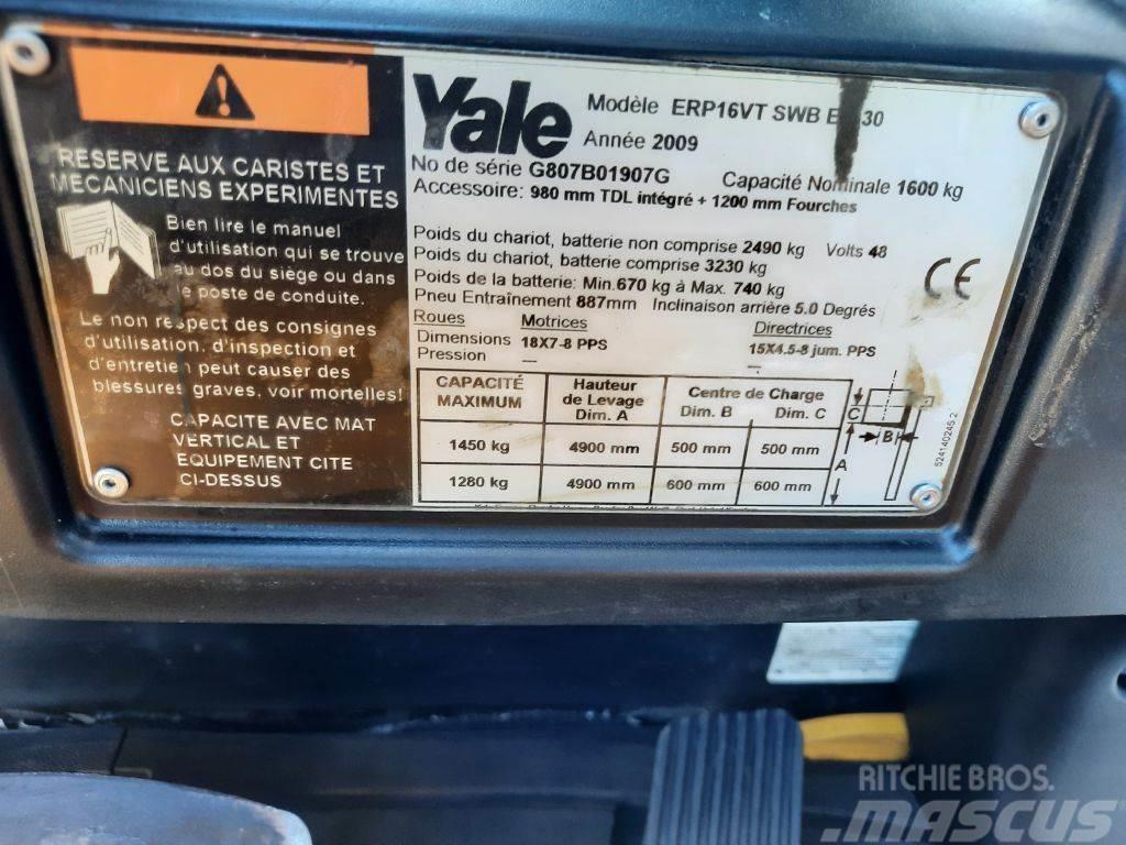 Yale ERP 16 VT Batterie NEU Elektrische heftrucks