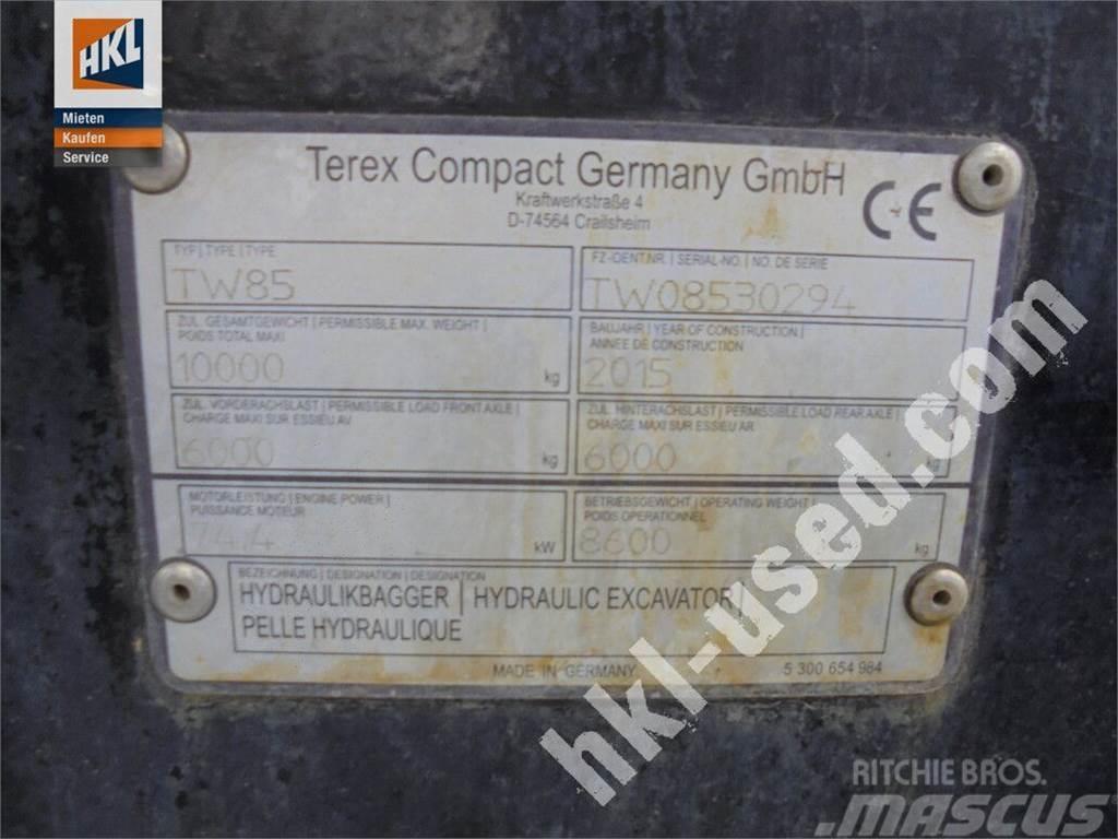 Terex TW 85 Wielgraafmachines