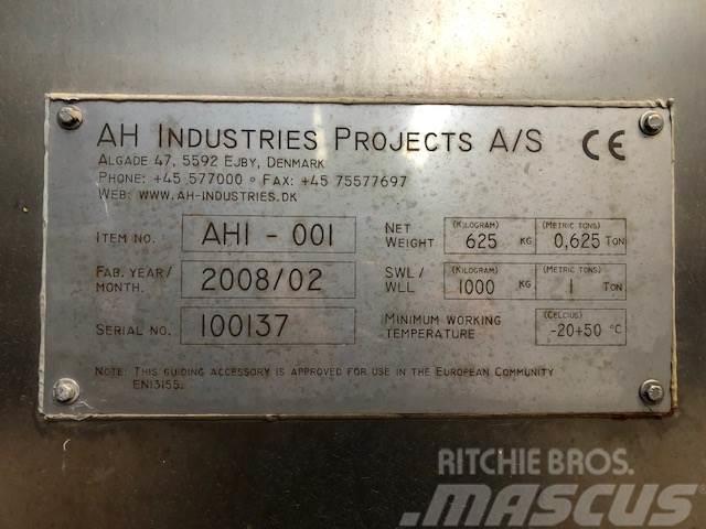  AH Industries Projects Spil AH1-001 Takels, lieren en materiaalliften