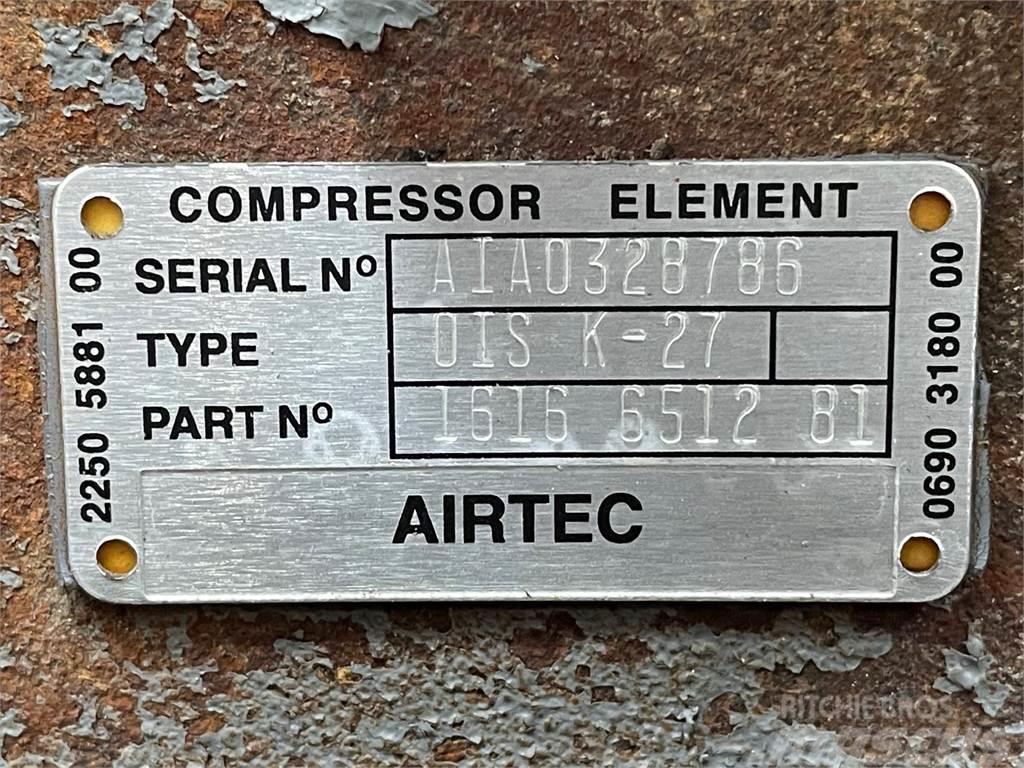  Airtec OIS K-27 kompressor ex. Atlas Copco ROC D5  Compressors