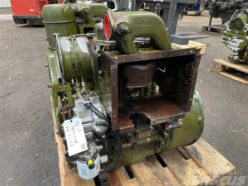Deutz F2L511 motor, luftkølet, ex. army Motoren