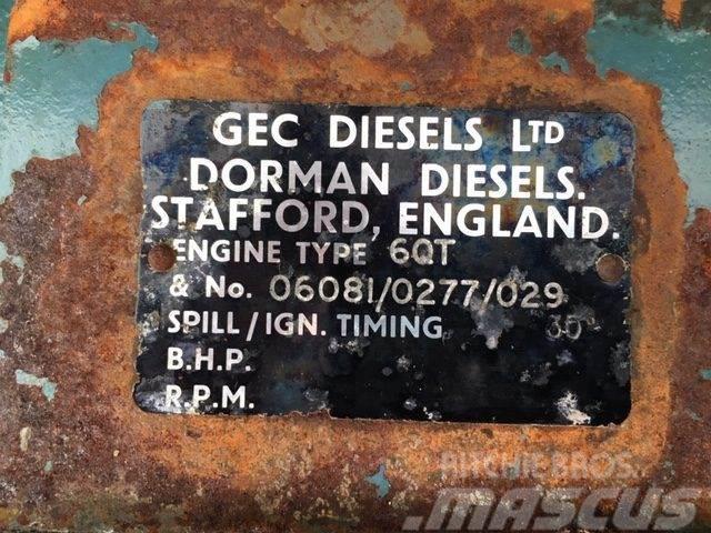 Dorman 6QTM marinediesel motor - kun til reservedele Motoren