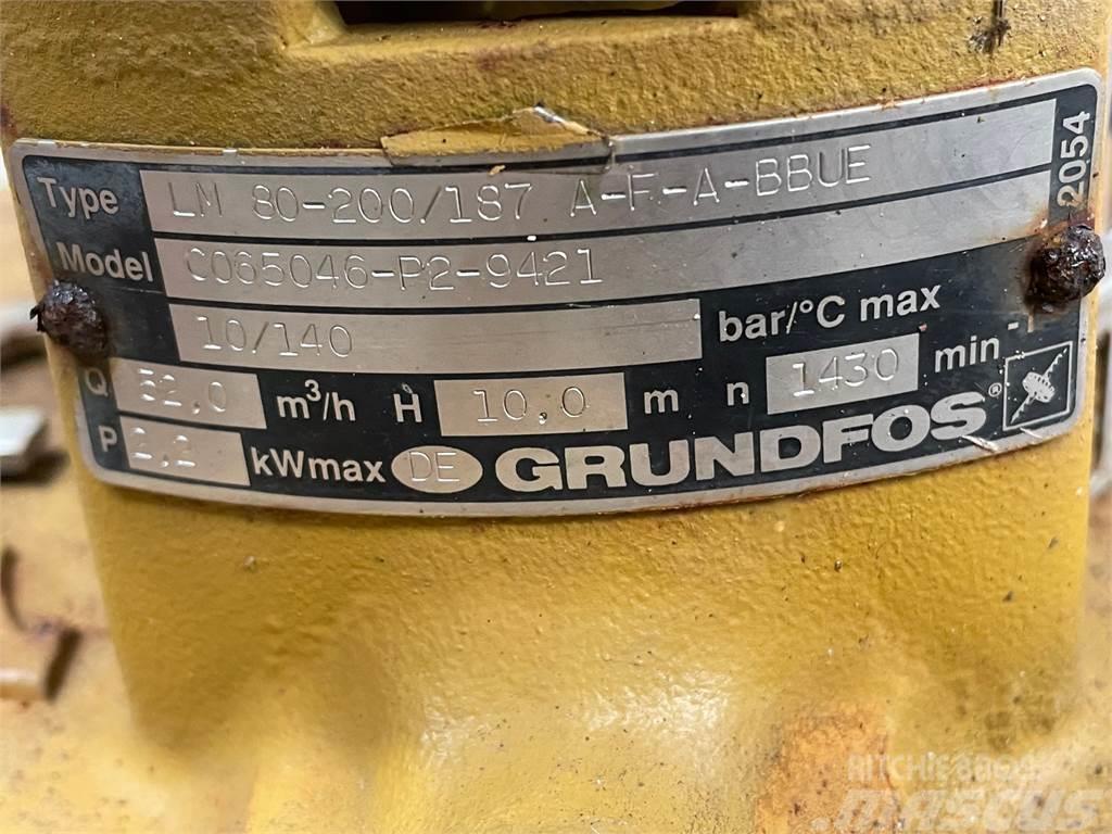 Grundfos type LM 80-200/187 A-F-A BBUE pumpe Waterpompen