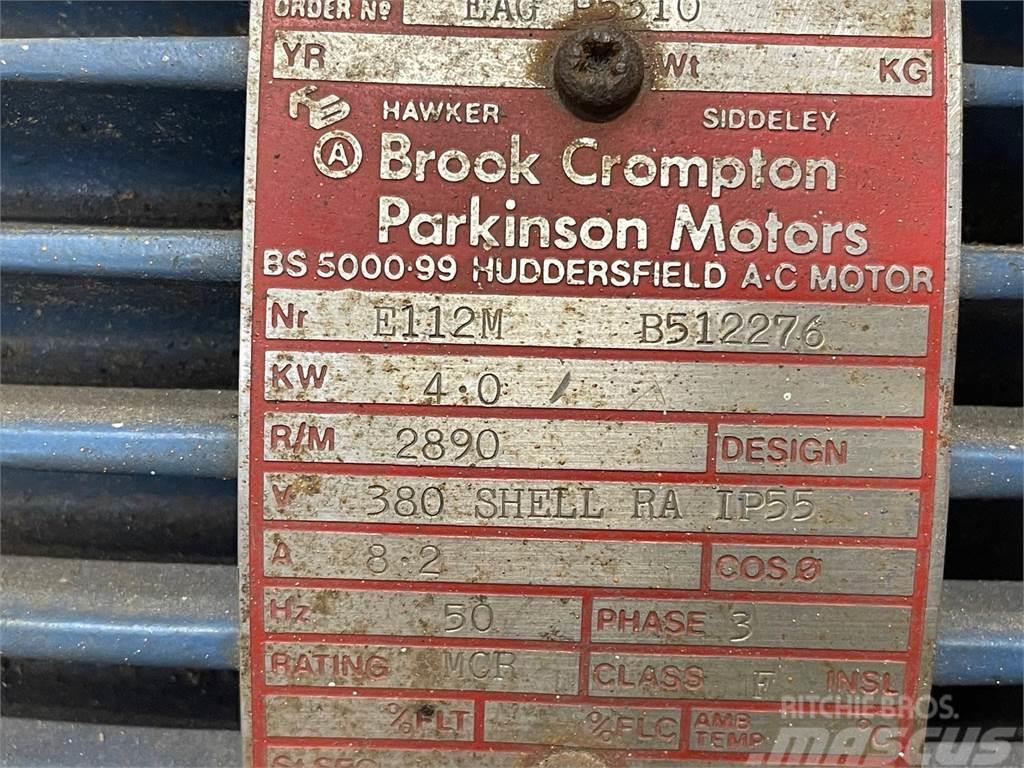  Højtryksvandpumpe Worthington Simpson Ltd Type 40  Waterpompen