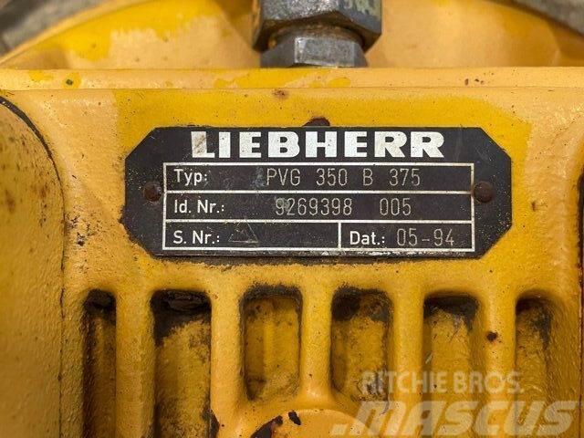 Liebherr gear Type PVG 350 B 375 ex. Liebherr PR732M Overige componenten