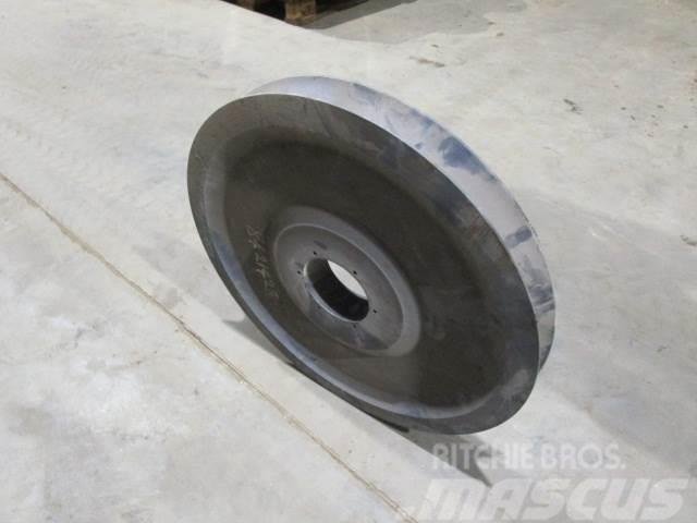  Wirehjul nylon - ca. 12 stk. Kranen onderdelen en gereedschap
