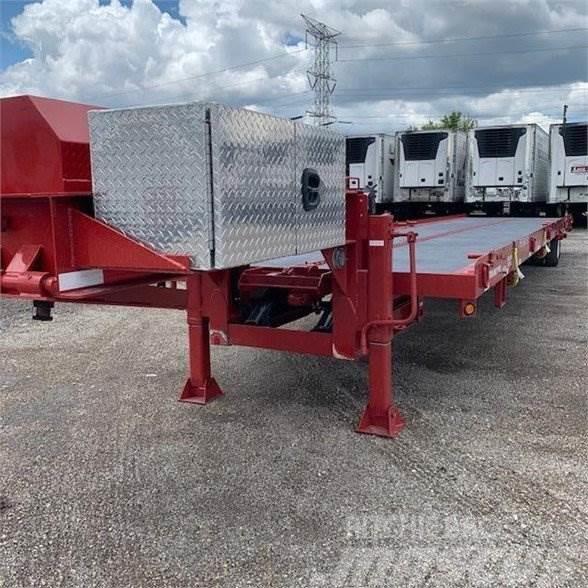  CONTRAL DROP DECK CONTAINER DELIVERY TRAILER, SING Vlakke laadvloer