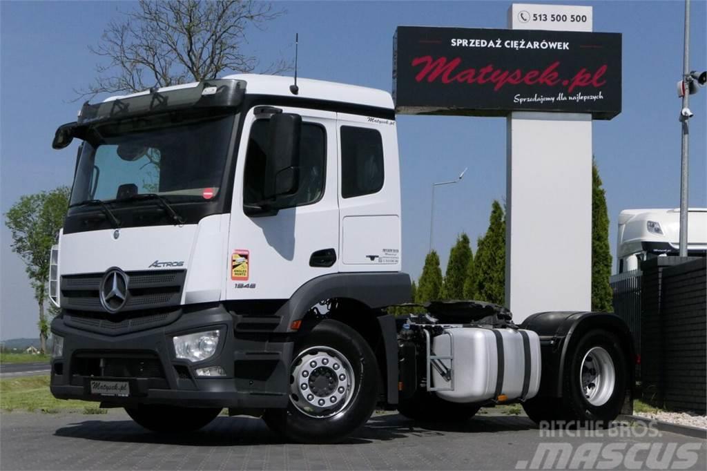 Mercedes-Benz ACTROS 1846 / LOW CAB / KIPPER HYDRAULIC SYSTEM /  Trekkers
