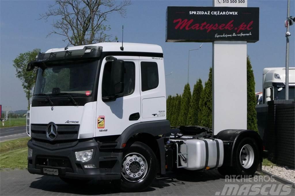 Mercedes-Benz ACTROS 1846 / LOW CAB / KIPPER HYDRAULIC SYSTEM /  Trekkers