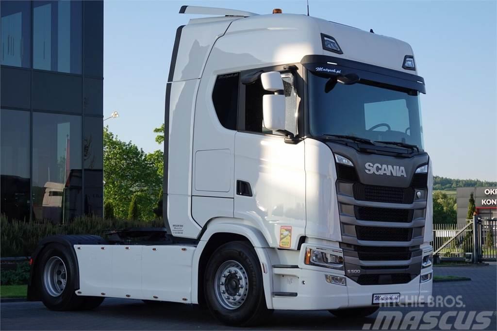 Scania S 500 / RETARDER / KLIMA POSTOJOWA / 2019 ROK Trekkers