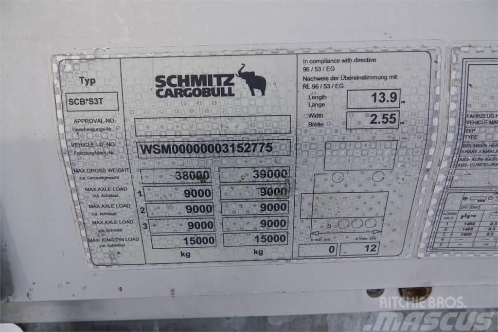 Schmitz Cargobull CURTAINSIDER / STANDARD / 2012 YEAR Schuifzeilen