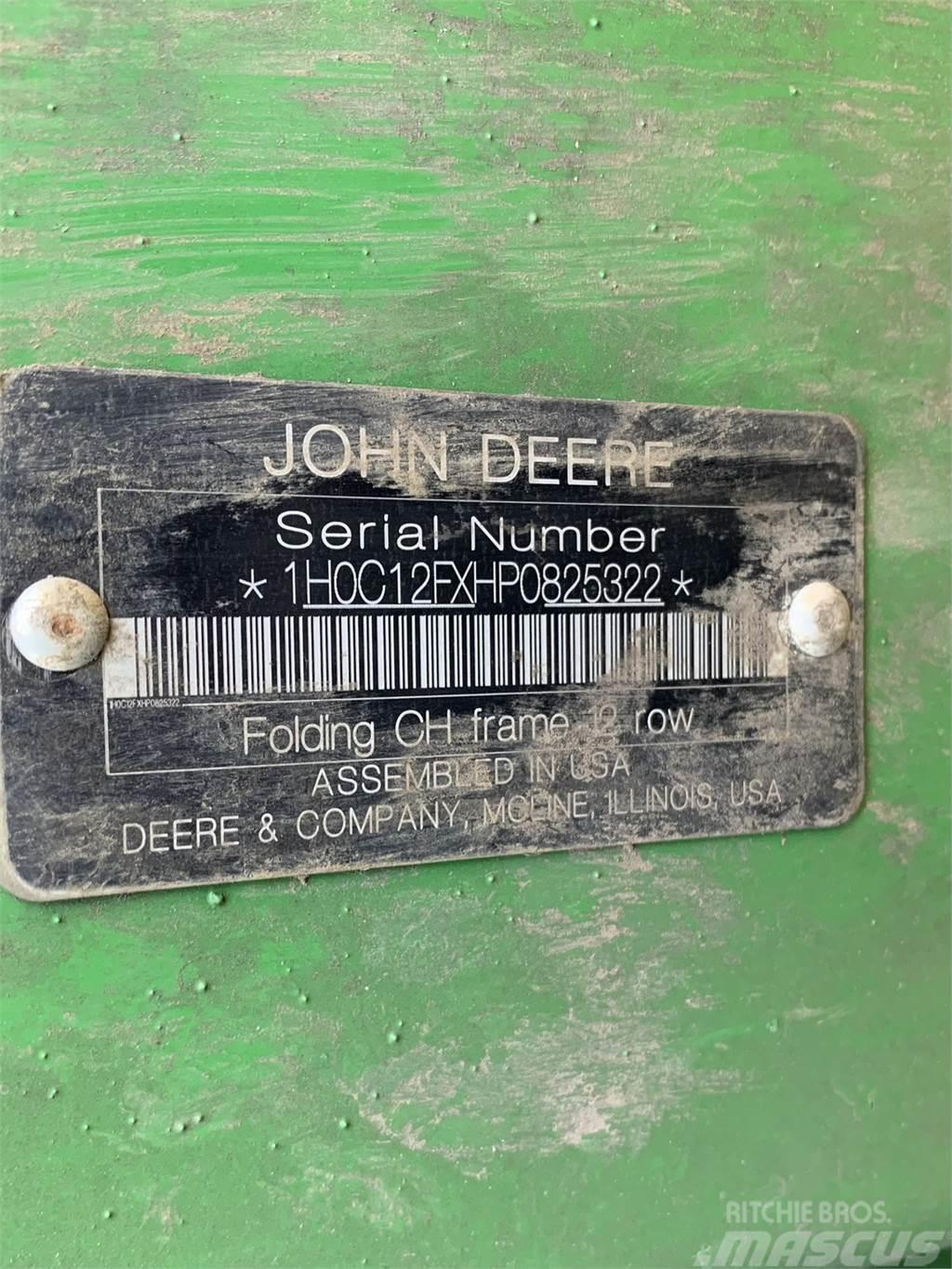 John Deere C12F StalkMaster Accessoires voor maaidorsmachines